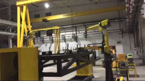 鑫金雨公司產品介紹 清槍站、變位機、行走軌道、桁架機械臂及焊煙除塵器