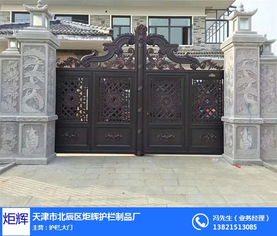 打造非凡門面，首選河西鋁藝大門——炬輝護(hù)欄品質(zhì)保障